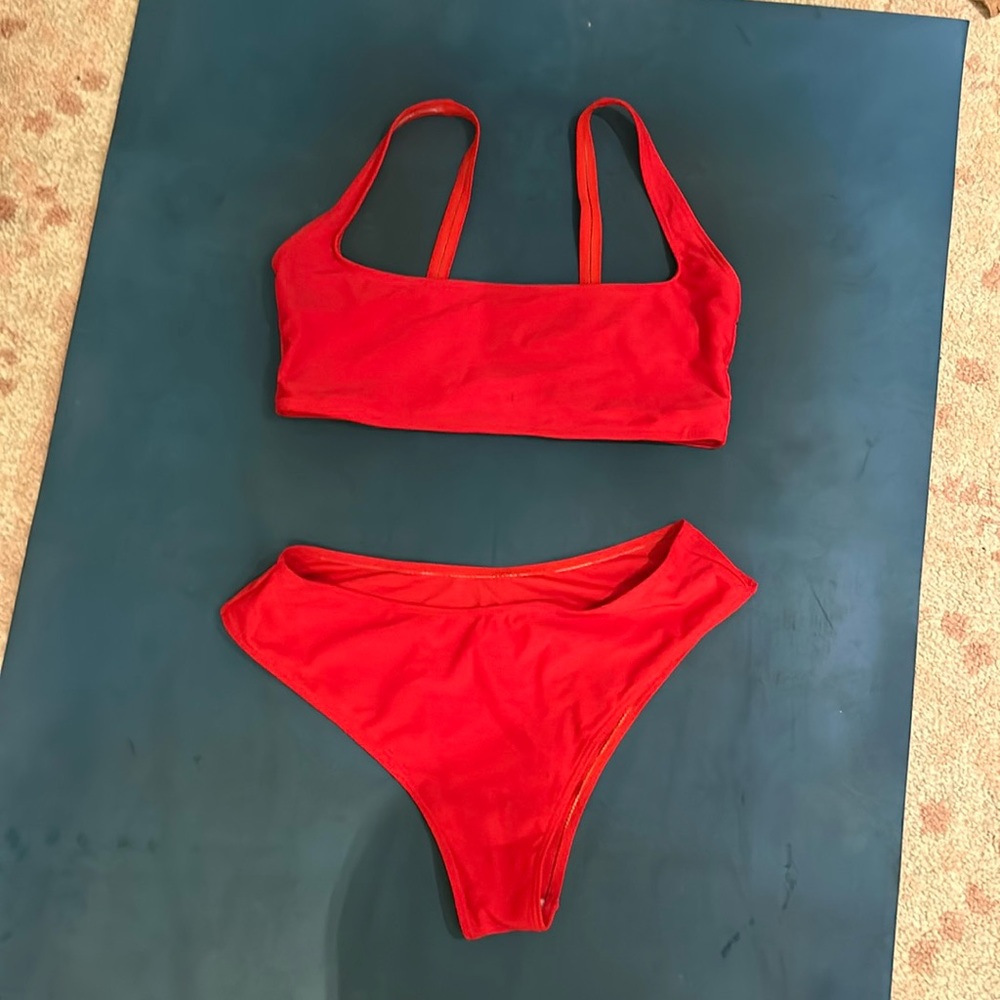Red bikini